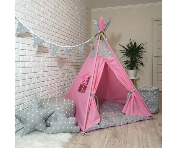 Комплект "Зірки з рожевим" KatyPuf, фото 1