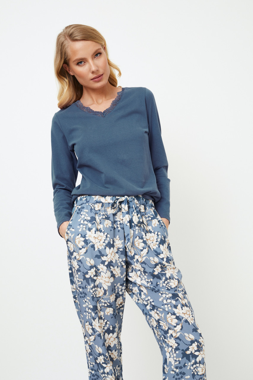 Жіноча піжама Aruelle Fleur Pajama Long