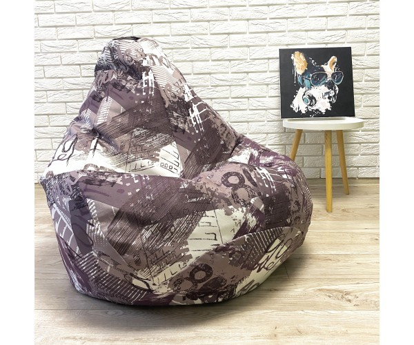 Крісло-груша велюр "Окей" KatyPuf L 100x75
