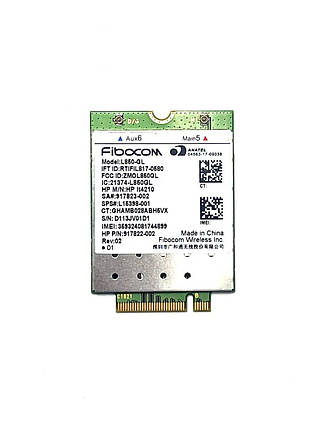 4G/LTE Модуль - Fibocom L850-GL / XMM7360 / DW5820e, фото 1