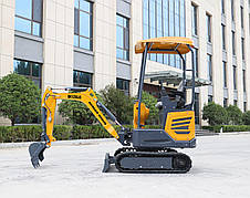 Міні-екскаватор Berger Kraus BK1250JS JOYSTICK торсіонна рама з ковшем 380 мм, фото 3