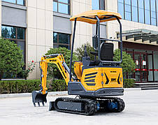 Міні-екскаватор Berger Kraus BK1250JS JOYSTICK торсіонна рама з ковшем 380 мм, фото 4