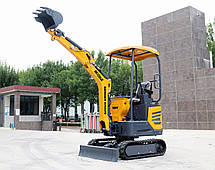 Міні-екскаватор Berger Kraus BK1250JS JOYSTICK торсіонна рама з ковшем 380 мм, фото 6