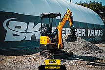 Міні-екскаватор Berger Kraus BK1500ASR з навісним обладнанням YANMAR, фото 5