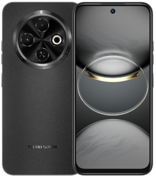Tecno Spark 30c (KL5n) 6/128Gb NFC Orbit Black UA