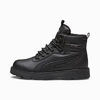 Черевики чоловічі Puma Desierto v3 Puretex Boots 393928 01 (чорні, синтетика, фліс, високі, зима, бренд пума)