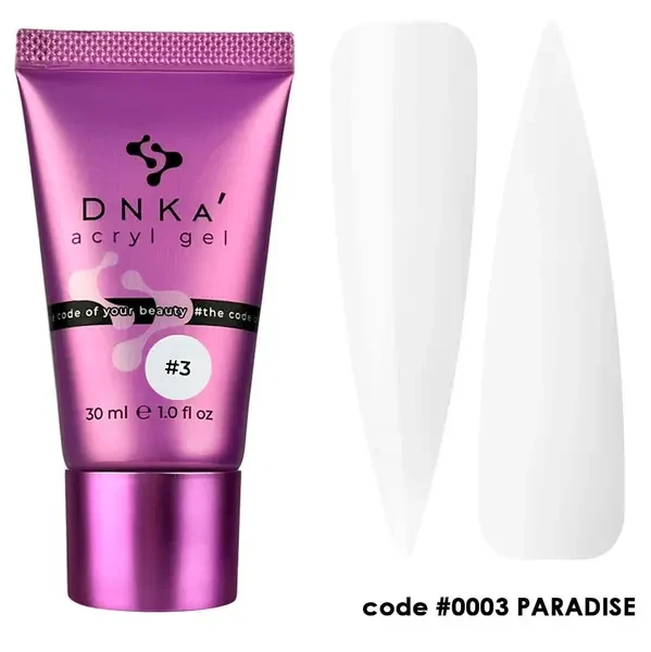 Акрил гель DNKa Аcryl Gel №0003 Paradise (tube) 30мл