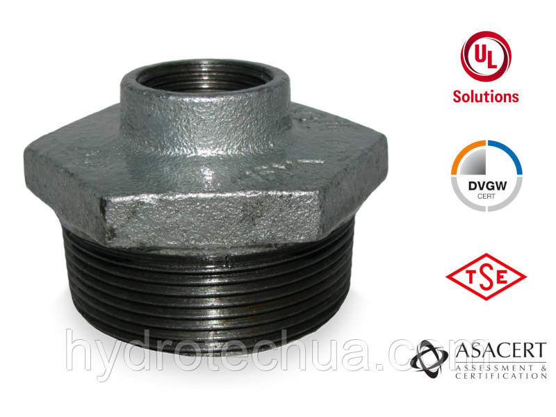 Перехідник редукційний футорка ЗВ 2"х3/4", фото 1