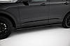Пороги Ford Explorer XLT (19-24) тюнінг обвіс леза спідниця сплітер, фото 4
