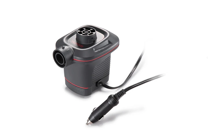 Насос 66636 електро. Quick-Fill, 12В від прикурювача, 3 насадки в комплекті, фото 1