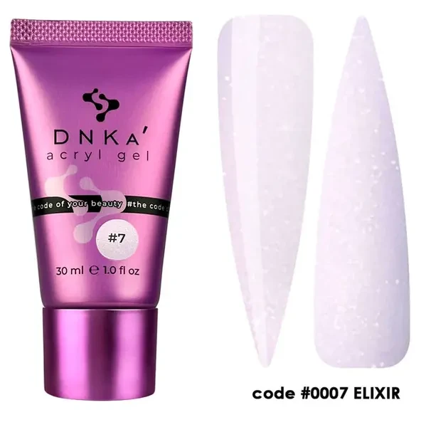 Акрил гель DNKa Аcryl Gel №0007 Elixir (tube) 30мл