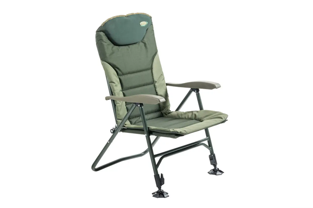 Карпове крісло рибальське Mivardi Chair Comfort M-CHCOM 160кг посилене для риболовлі Чехія, фото 1