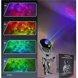 Проєктор зоряного неба інопланетянин Star projector night light aliensun