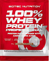 Сиворотковий протеїн Scitec 100% Whey Protein Professional 30 г шоколад