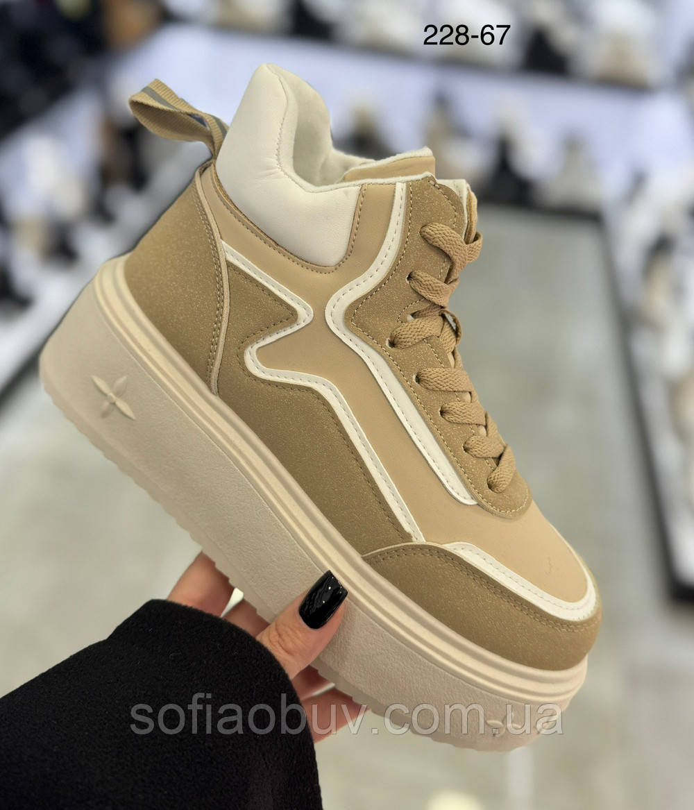 Черевики утеплені хутром AESD, фото 1