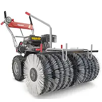 Бензинова підмітальна машина з електричним запуском HECHT8680SE, 196 см³, 4,85 кВт, 4 вперед / 2 назад, щітка 80см, фото 9