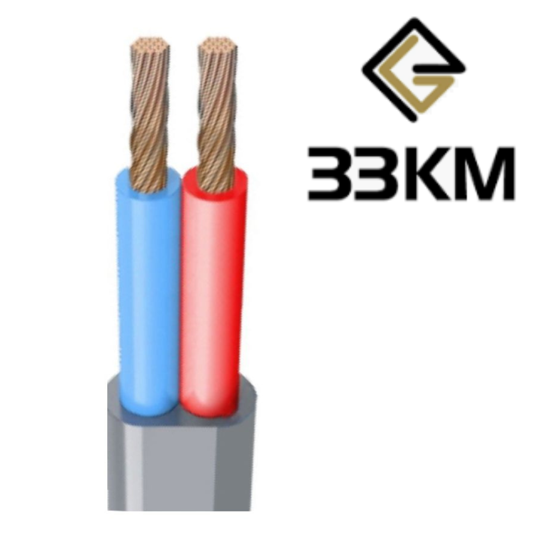 Кабель ВВГ 3 нг-П ЗЗКМ 2х2,5 Запоріжжя сірий 3 клас