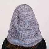 Жіночий норковий капюшон "Троянда", фото 4