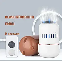 Електрична роликова пилка EasyFit пемза для п'ят із всмоктуванням пилу, Електрична пемза-пилка для ніг, фото 2