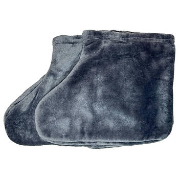 Шкарпетки для парафінотерапії махровий велсофт полірований колір сірий (1 пара)