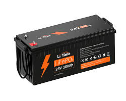 Акумулятор LiTIME LiFePO4 24 V 100Ah