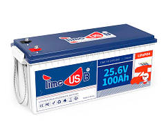 Акумулятор Timeusb LiFePO4 24 V 100 Ah 2560 Wh BMS 100A