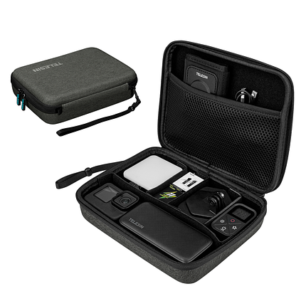 Кейс для зберігання та транспортування GoPro та інших камер Telesin GP-PRC-213-B 22*17*6.5 см, фото 1