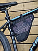 Cумка для велосипеда велосумка на раму KLS WEDGE 023 flowers, фото 2
