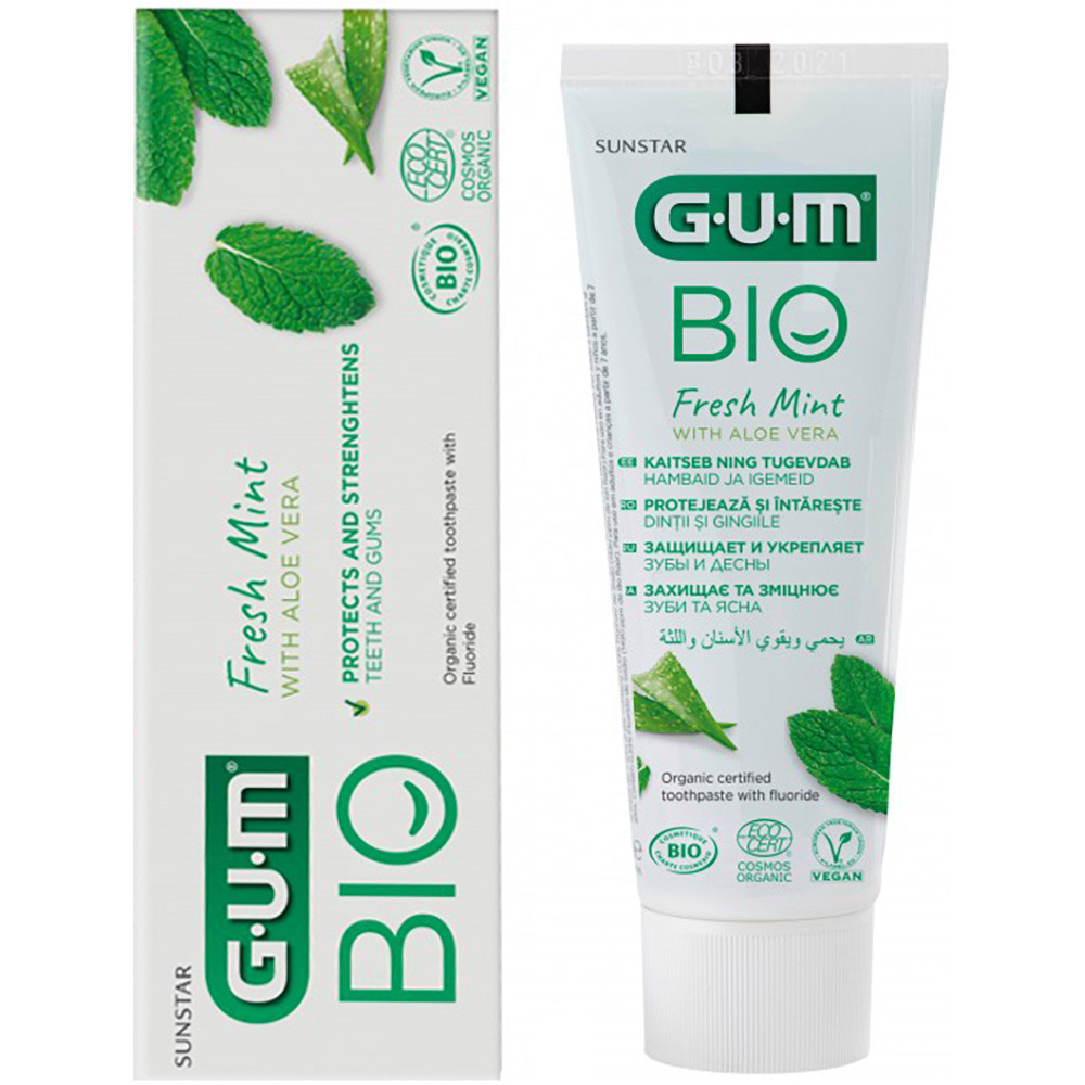 Зубна паста GUM BIO, 75 мл, фото 1