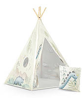Намет-вігвам  + подушка Tipi  для дитячих кімнат Nukido 740701 Бежева Польща