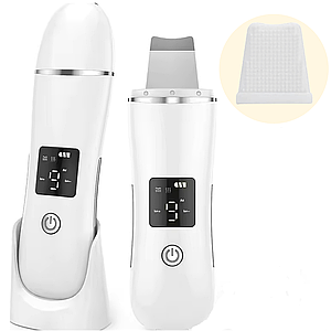 Ультразвуковий ефективний скрабер для обличчя Swan MSY-C7 ліфтинг та омолодження шкіри з іонізацією  білий