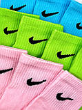 Подарунковий набір ассорті короткіх 35-41 жіночіх в чорному боксі Nike/найк — в коробці 6 пар шкарпеток, фото 7