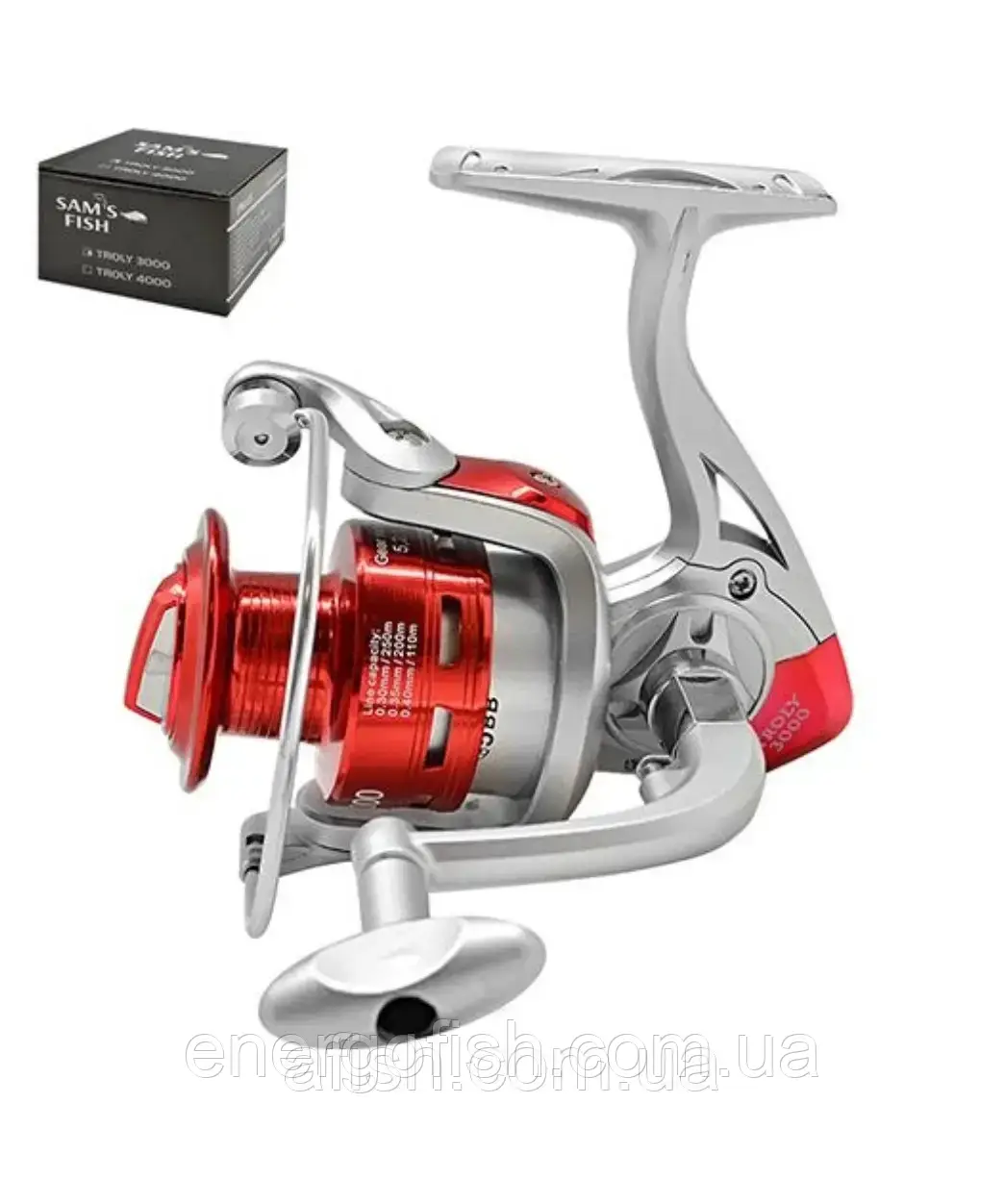 Котушка S-Fish Troly Red FD4000 5BB SF23970