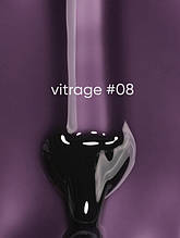 Dark Gel Polish Vitrage 08, 6 ml