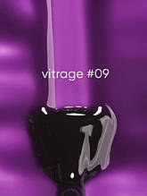 Dark Gel Polish Vitrage 09, 6 ml
