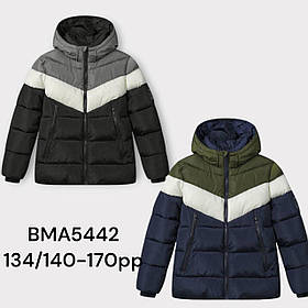 Куртка утеплена на хлопчиків оптом, Glo-story, 134/140-170 рр., арт. BMA-5442