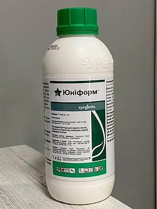Юніформ 1л Syngenta фунгіцид для томатів, для огірків, для картоплі, для цибулі, для кавунів проти хвороб, фото 1