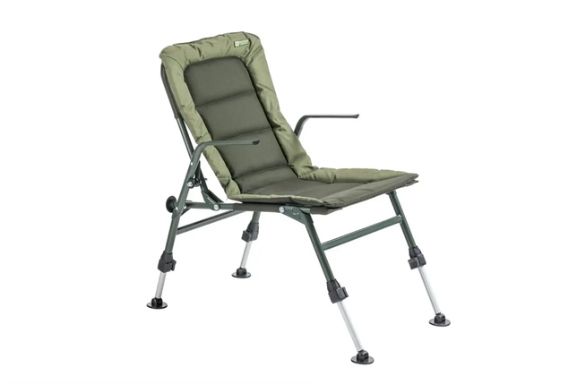 Карпове крісло для риболовлі Mivardi Chair Premium Code M-CHPRE 120кг рибальський стілець з підлокітниками Чехія, фото 3