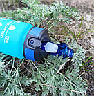 Пляшка мотиваційна для води. Спортивна багаторазова пляшка для дітей та дорослих Refill 1000 мл, фото 3