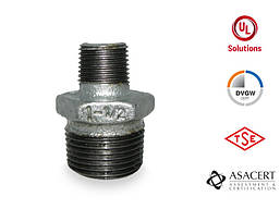 Ніпель редукційний перехідний ЗЗ 1"х1/2"