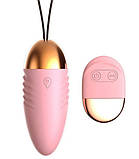 Водонепроникне віброяйце SPARK OF LOVE вібратор з пультом управління, фото 2