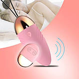 Водонепроникне віброяйце SPARK OF LOVE вібратор з пультом управління, фото 7
