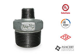 Ніпель редукційний перехідник ЗЗ 1 1/4"х1/2"