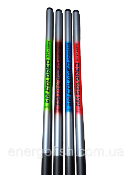 Вудлище "Colored" Pole 6м