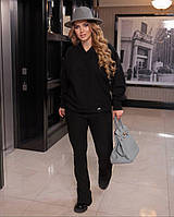 Жіноча кофта із ангори із приспущеним плечем великого розміру, фото 8