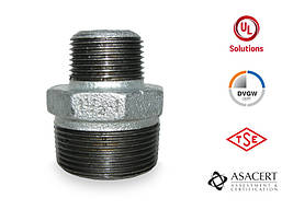 Ніпель редукційний перехідник ПН 1 1/2"х1"