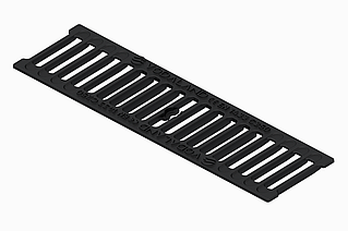 Решітка Base DN100 чавунна щілинна С250