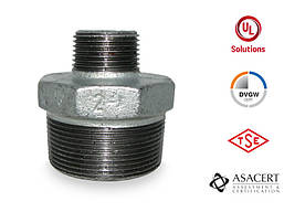 Ніпель редукційний перехідник ЗЗ 2"х1"