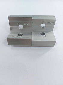 Універсальний алюмінієвий притиск для кріплення сонячних панелей 35-40 мм (крайній)