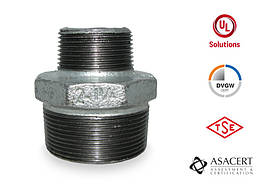 Ніпель редукційний перехідник ЗЗ 2"х1 1/4"